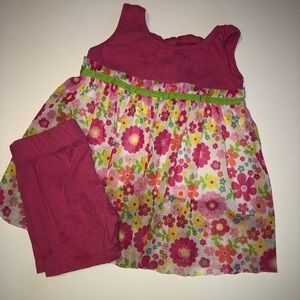 Cute Floral Pattern Outfit